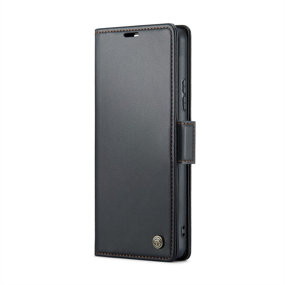 CASEME CASEME Redmi Note 14 Pro/Pro Plus 5G Fodral RFID Läder Svart