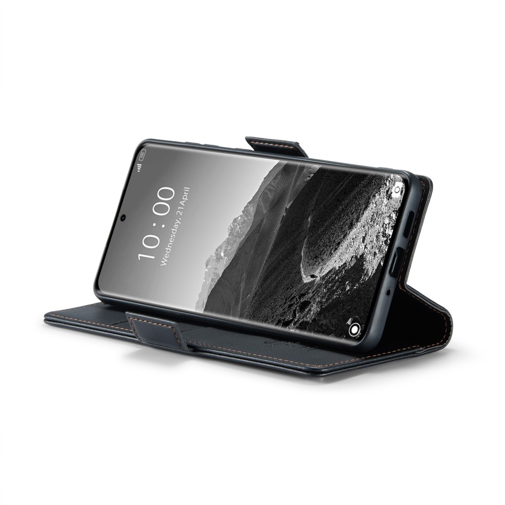 CASEME CASEME Redmi Note 14 Pro/Pro Plus 5G Fodral RFID Läder Svart