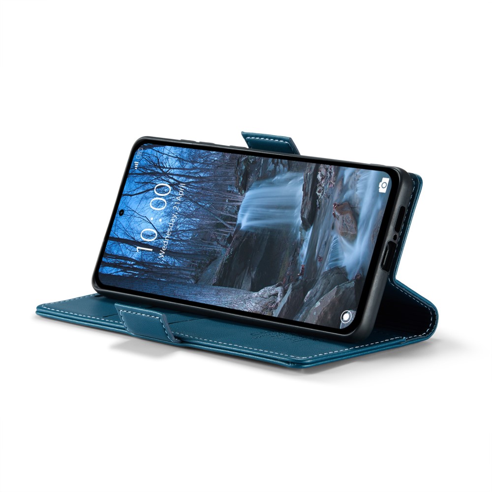 CASEME CASEME Xiaomi Redmi Note 14 5G Fodral RFID Läder Blå