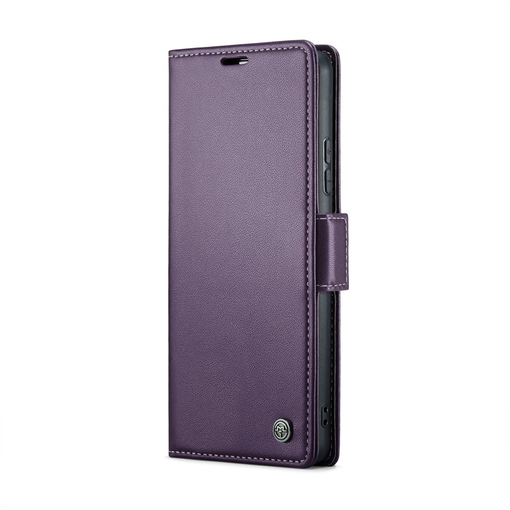 CASEME CASEME Xiaomi Redmi Note 14 5G Fodral RFID Läder Lila