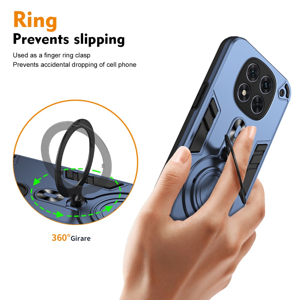  Xiaomi Redmi Note 14 Pro 5G Skal Kickstand Hybrid Blå