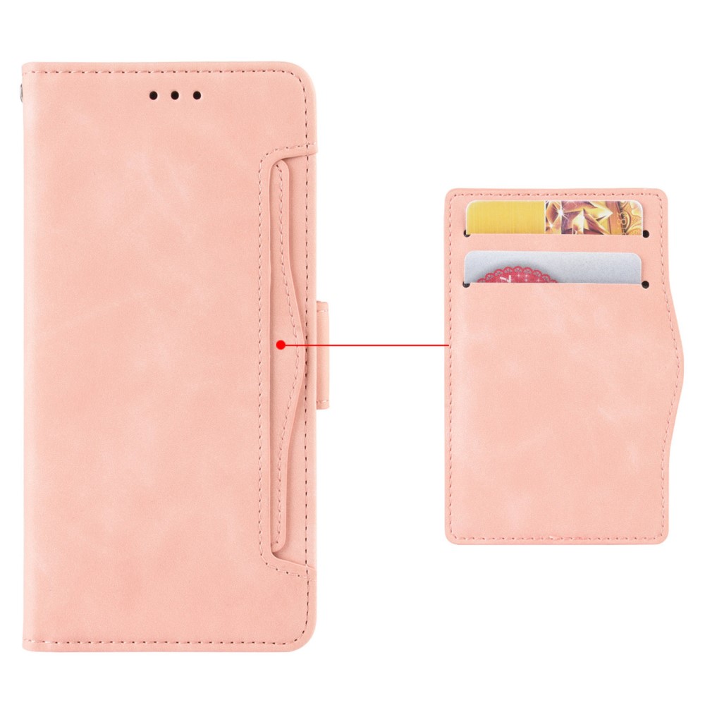  Xiaomi Redmi Note 14 5G Fodral Med Avtagbart Kortfack Rosa