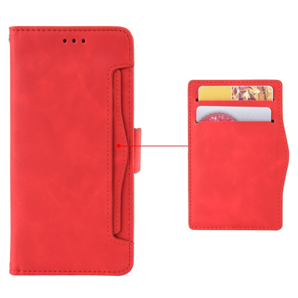  Xiaomi Redmi Note 14 5G Fodral Med Avtagbart Kortfack Röd