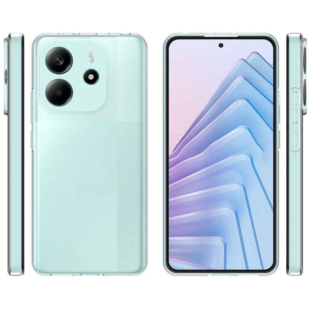  Xiaomi Redmi Note 14 4G Skal TPU Transparent