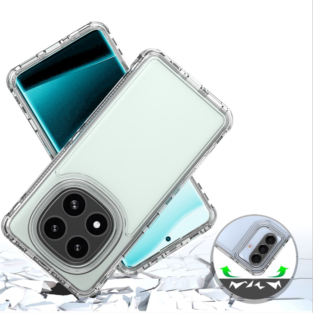  Xiaomi Redmi Note 14 Pro/Pro Plus 5G Skal Shockproof Transparent