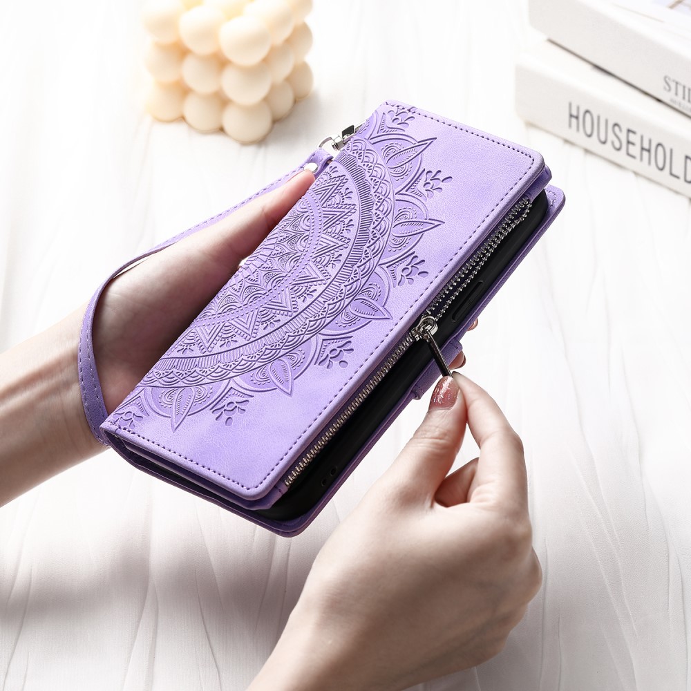  Xiaomi Redmi Note 14 Pro/Pro Plus 5G Fodral Mandala Lila