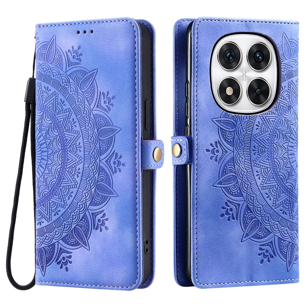  Xiaomi Redmi Note 14 Pro/Pro Plus 5G Fodral Mandala Lila