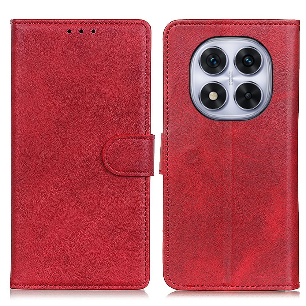  Xiaomi Redmi Note 14 Pro 5G Fodral Läder Röd
