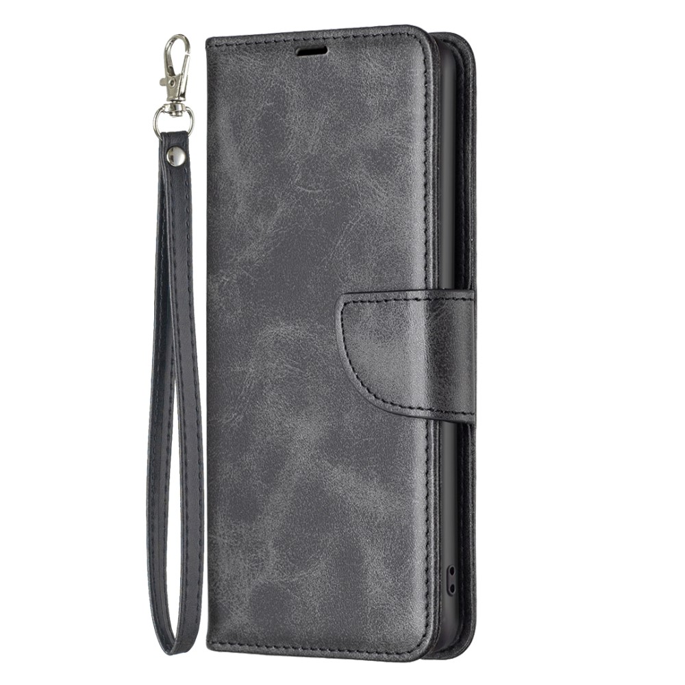 Xiaomi Redmi Note 14 4G Fodral Läder Solid Shark Svart