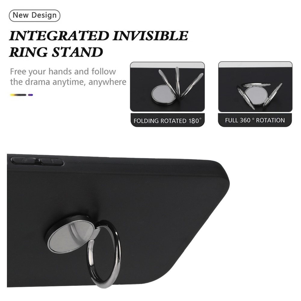 Xiaomi Redmi Note 14 4G Skal Ring Svart