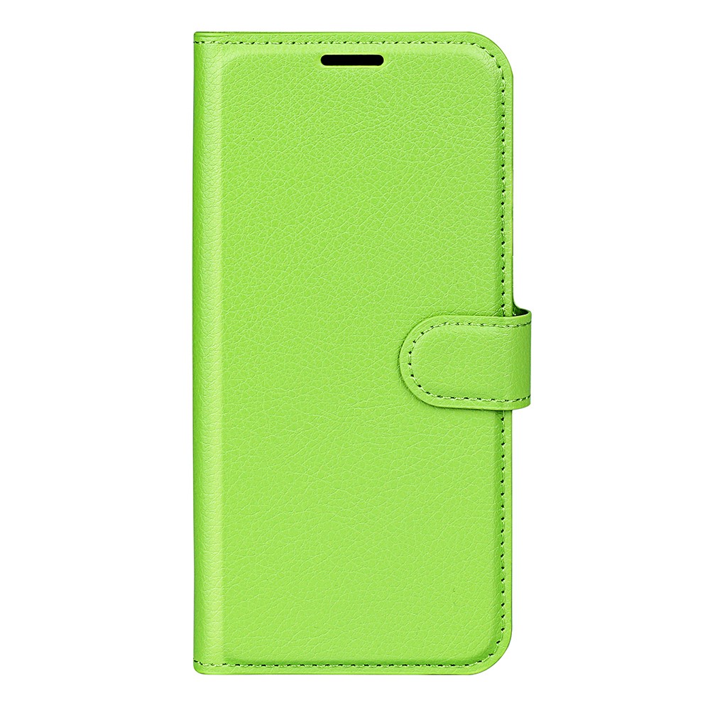  Xiaomi Redmi Note 14 4G Fodral Litchi Läder Grön