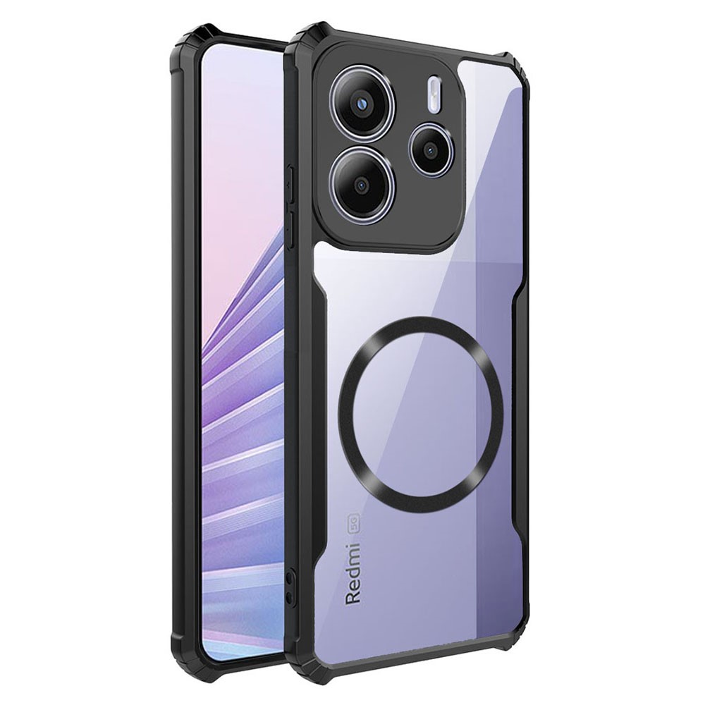  Xiaomi Redmi Note 14 4G Skal MagSafe Shockproof Svart