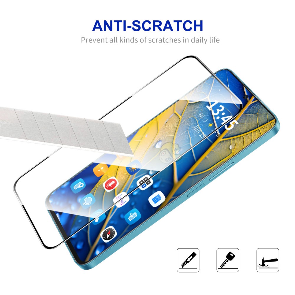 ENKAY ENKAY Xiaomi Redmi Note 14 5G/4G Skärmskydd Härdat Glas
