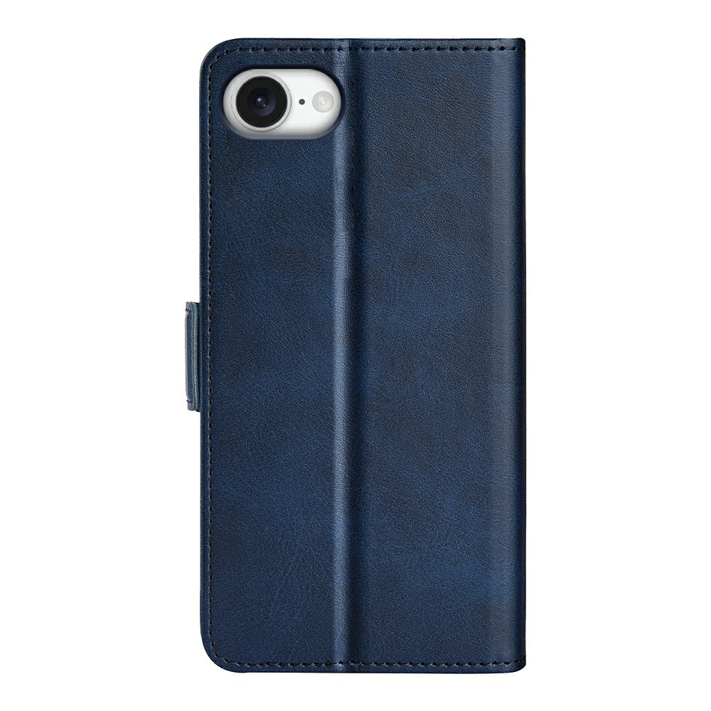  iPhone 17e / 16e Fodral Läder Blå