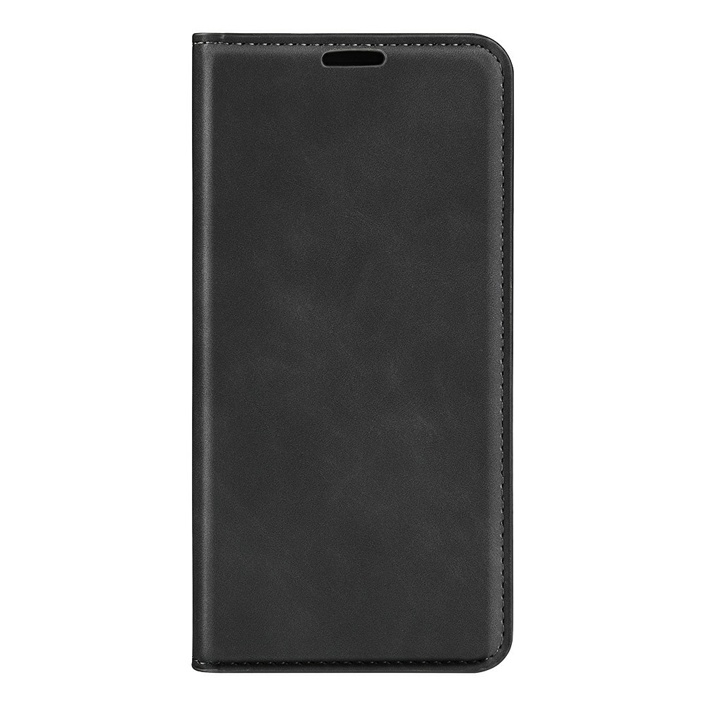  iPhone 17e / 16e Fodral Flip Skin Touch Svart