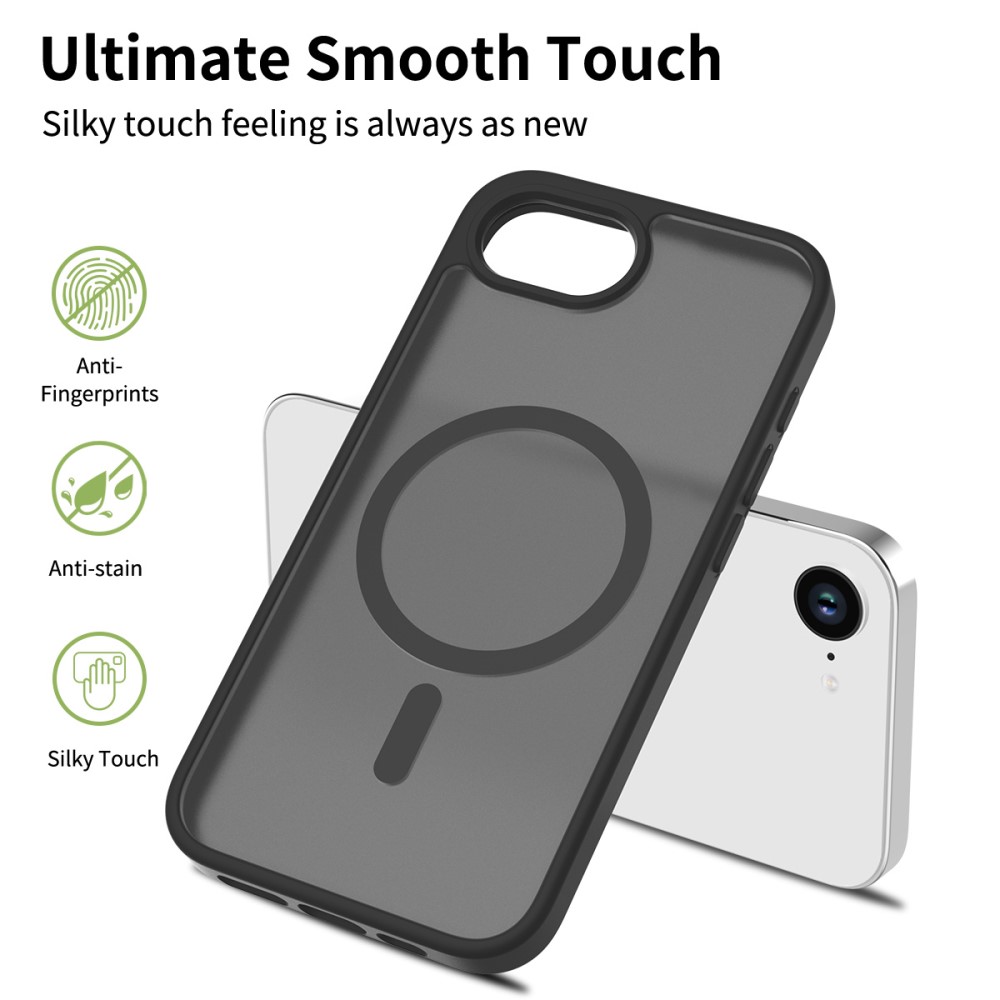  iPhone 17e / 16e Skal MagSafe Skin Touch Lila