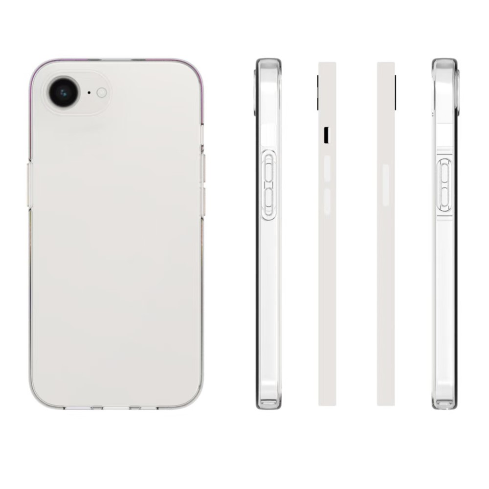  iPhone 17e / 16e Skal TPU Transparent