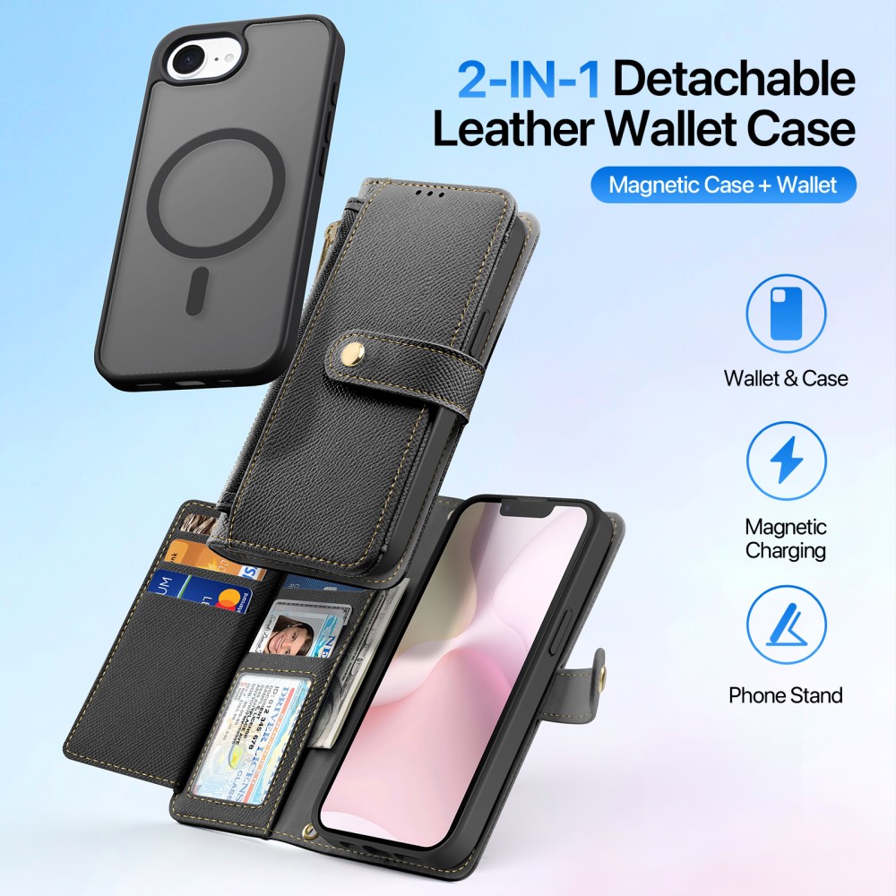 DUX DUCIS DUX DUCIS iPhone 17e/16e 2in1 Magnet Fodral Lawa Series Svart