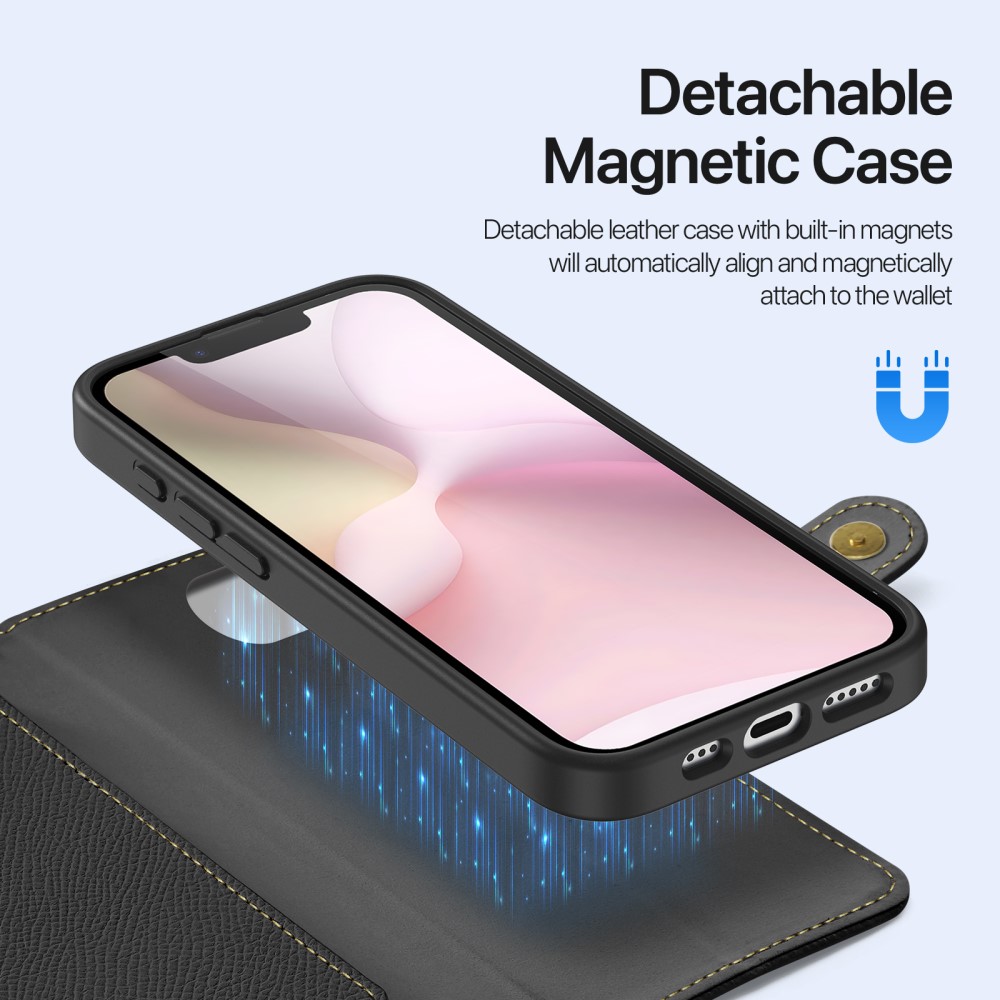 DUX DUCIS DUX DUCIS iPhone 17e/16e 2in1 Magnet Fodral Lawa Series Svart