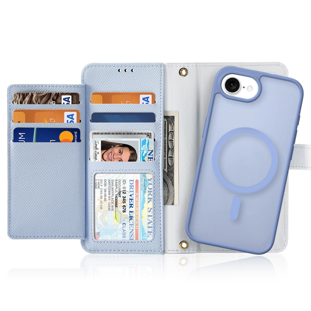 DUX DUCIS DUX DUCIS iPhone 17e / 16e 2in1 Magnet Fodral Lawa Series Blå