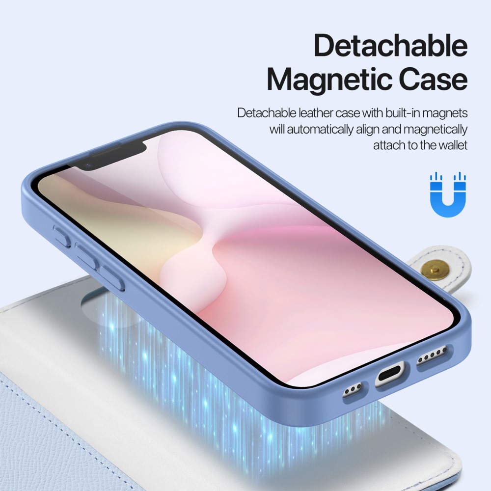 DUX DUCIS DUX DUCIS iPhone 17e / 16e 2in1 Magnet Fodral Lawa Series Blå