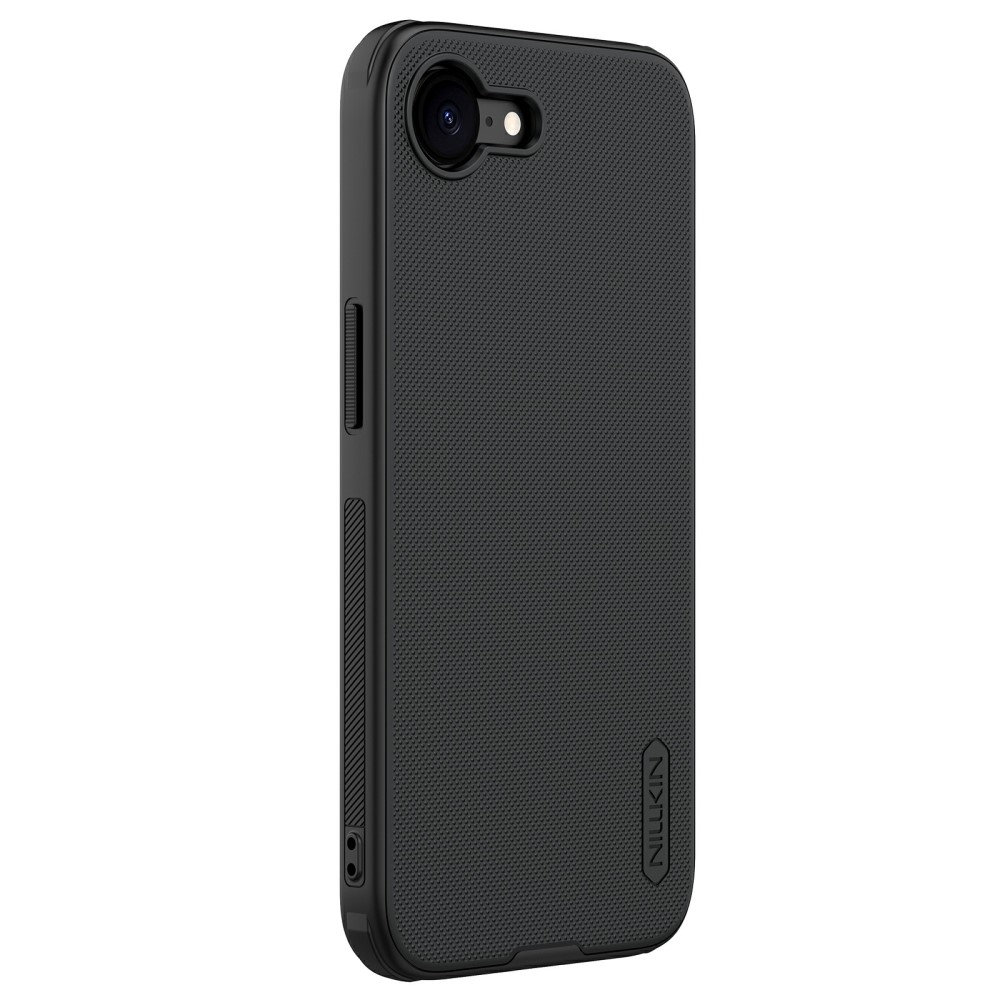 NILLKIN NILLKIN iPhone 17e / 16e Skal Frosted Shield Svart
