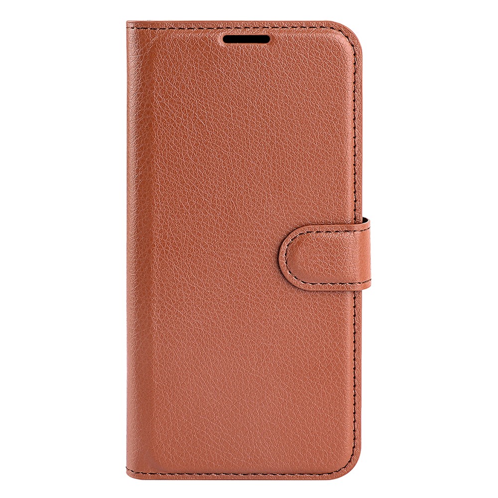  Xiaomi 15 Fodral Litchi Läder Brun