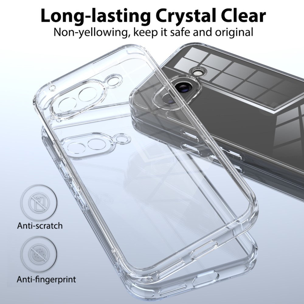  Google Pixel 9a Skal Shockproof Transparent