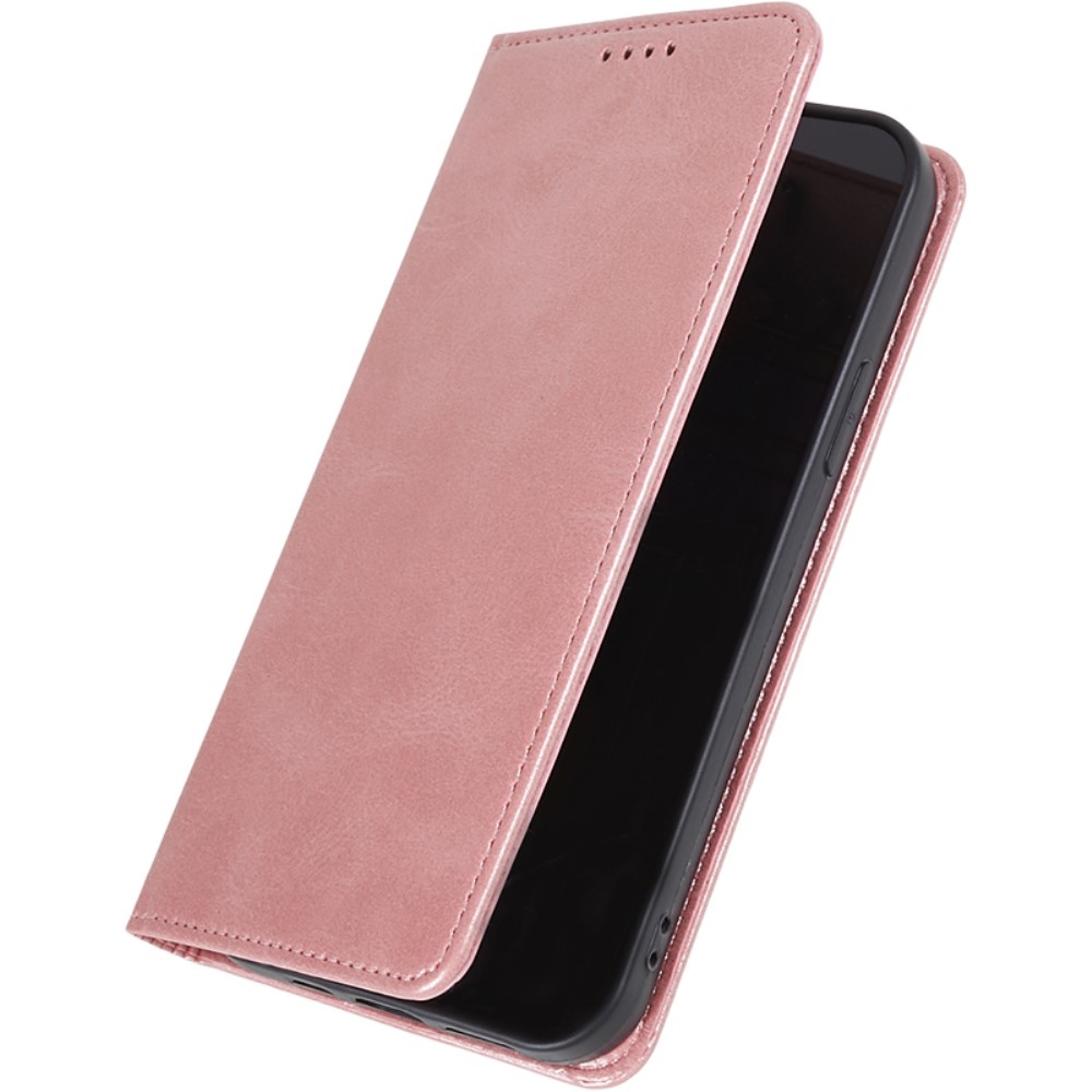  Nothing Phone 3a Fodral Flip Läder Roséguld