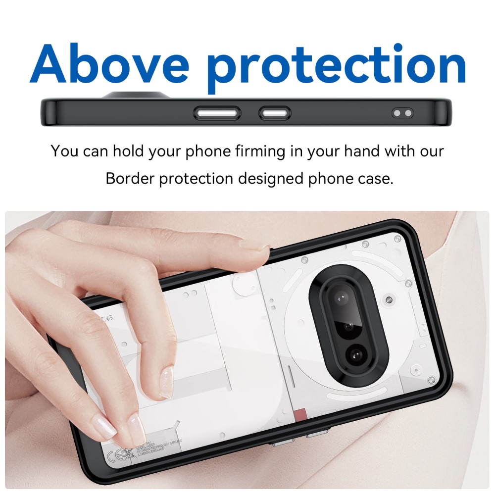  Nothing Phone 3a Skal Hybrid Svart