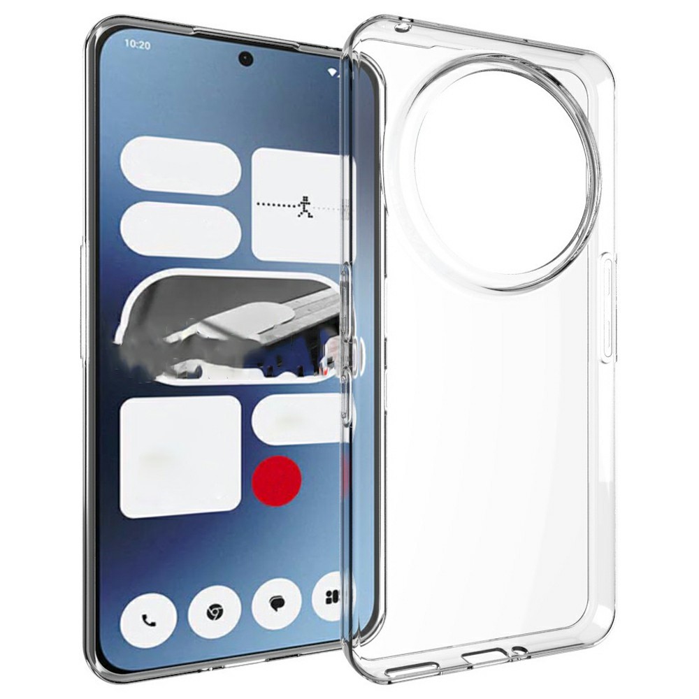  Nothing Phone 3a Pro Skal TPU Transparent