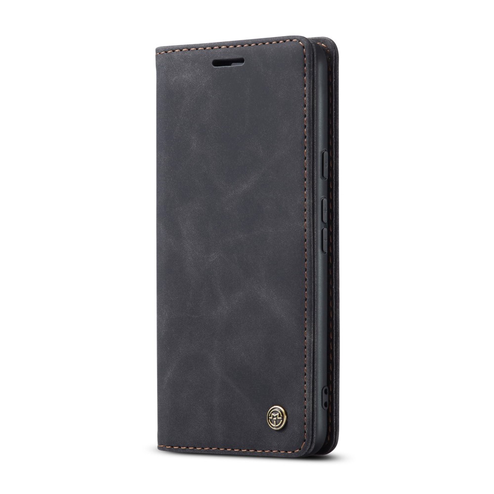 CASEME CASEME Google Pixel 9a Fodral Flip Retro Läder Svart