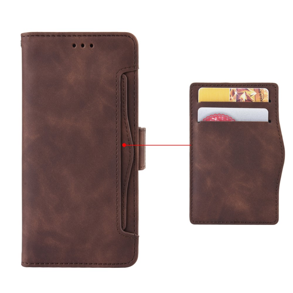  Xiaomi 15 Ultra Fodral Med Avtagbart Kortfodral Brun
