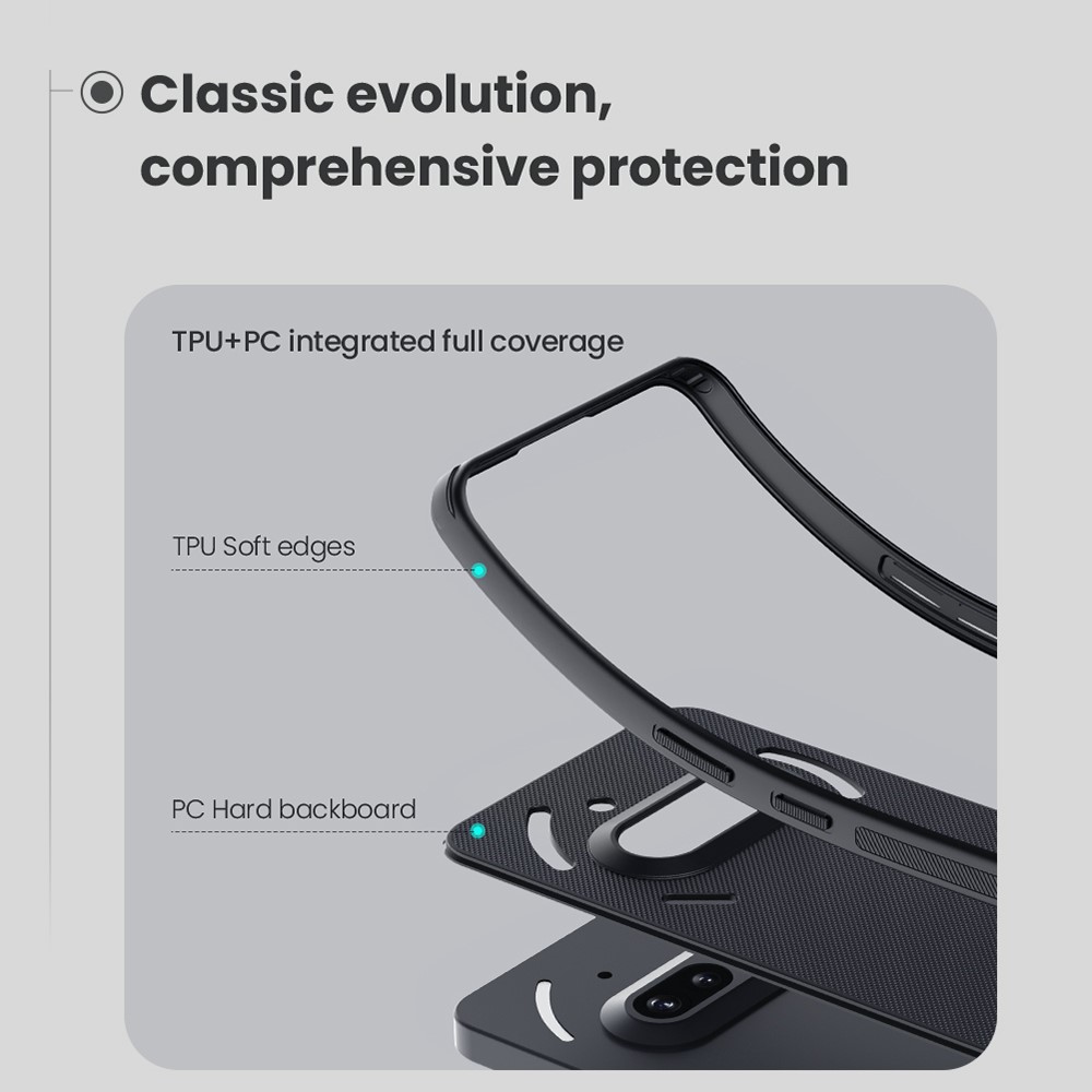 NILLKIN NILLKIN Nothing Phone 3a Skal Frosted Shield Svart