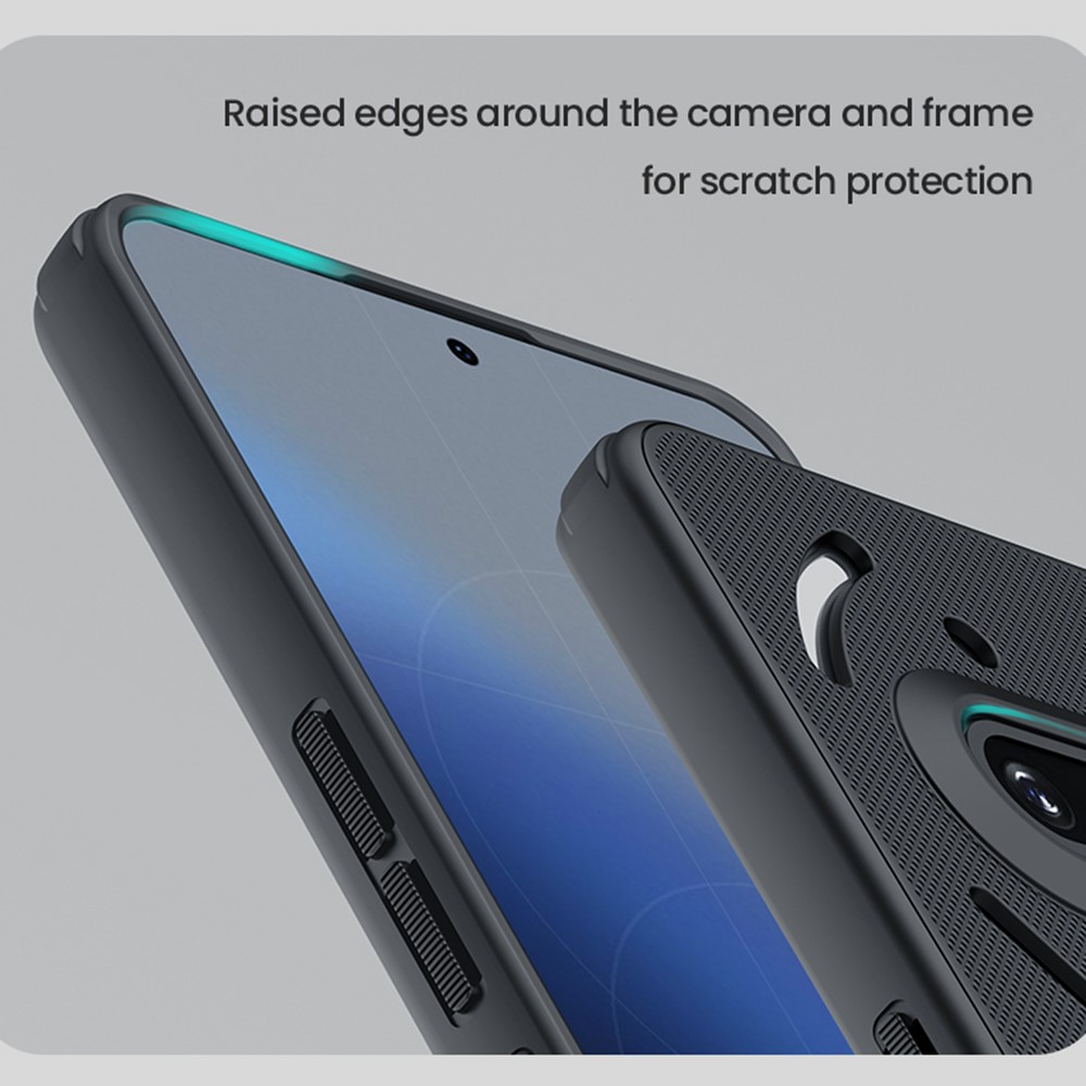 NILLKIN NILLKIN Nothing Phone 3a Skal Frosted Shield Svart