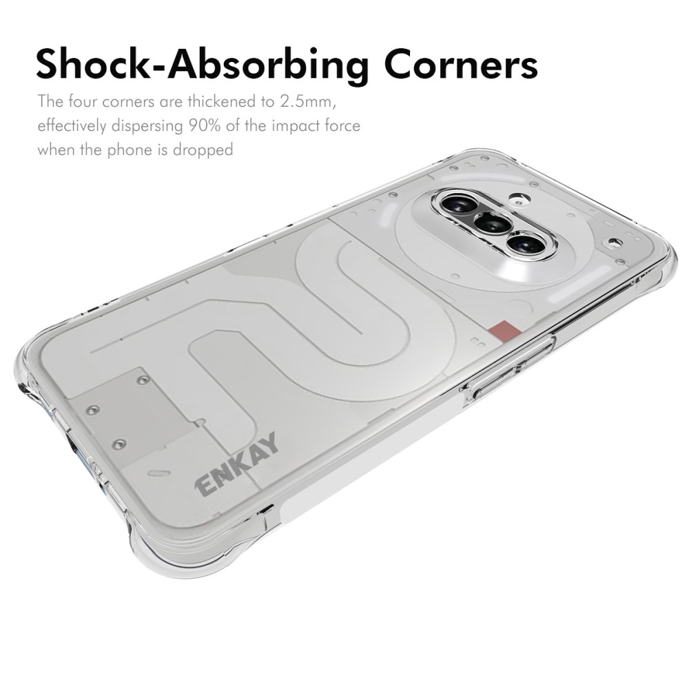 ENKAY ENKAY Nothing Phone 3a Skal Shockproof Transparent