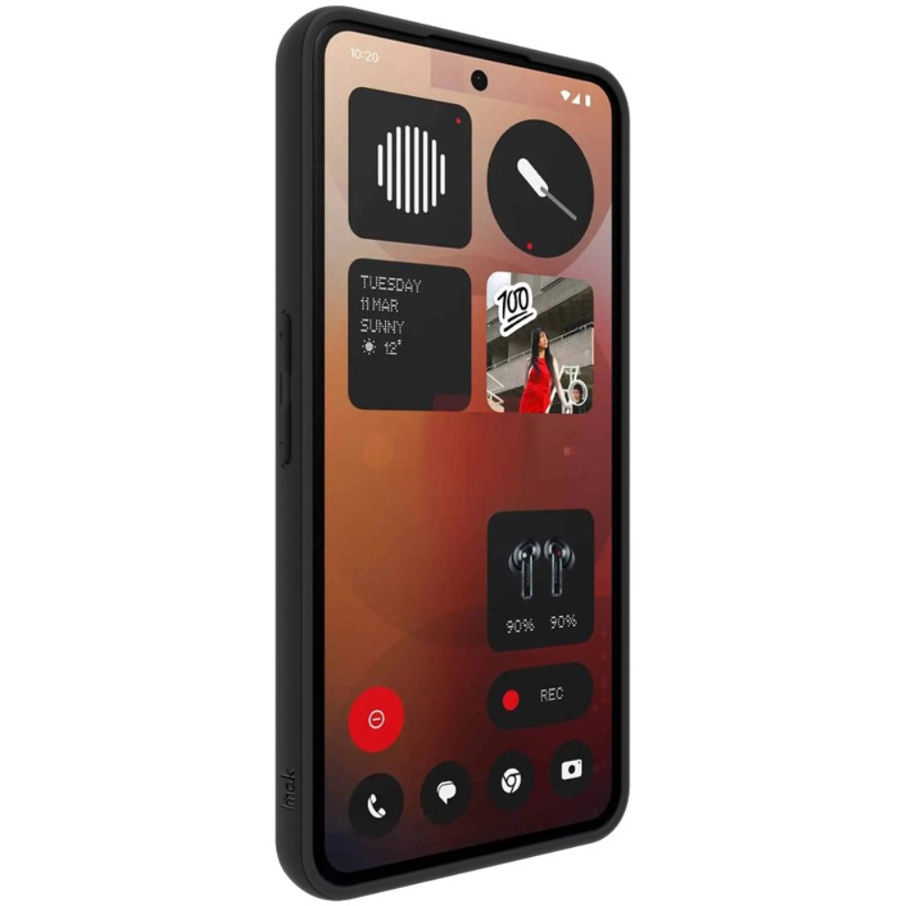 IMAK IMAK Nothing Phone 3a Pro Skal Hybrid Transparent/Svart