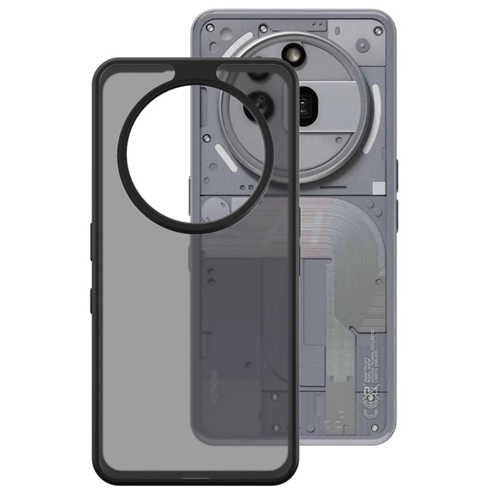 IMAK IMAK Nothing Phone 3a Pro Skal Hybrid Matt Tonad Svart