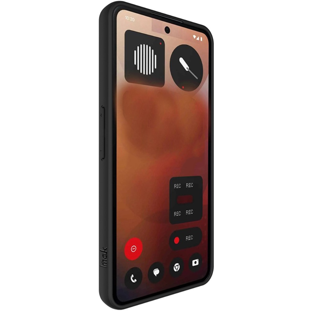 IMAK IMAK Nothing Phone 3a Pro Skal Hybrid Matt Tonad Svart