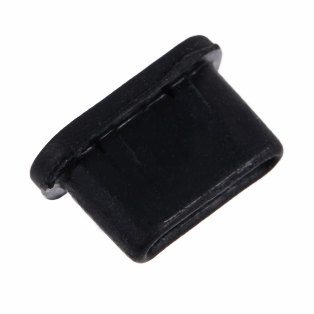 Dammplugg För USB-C Port Silikon Svart