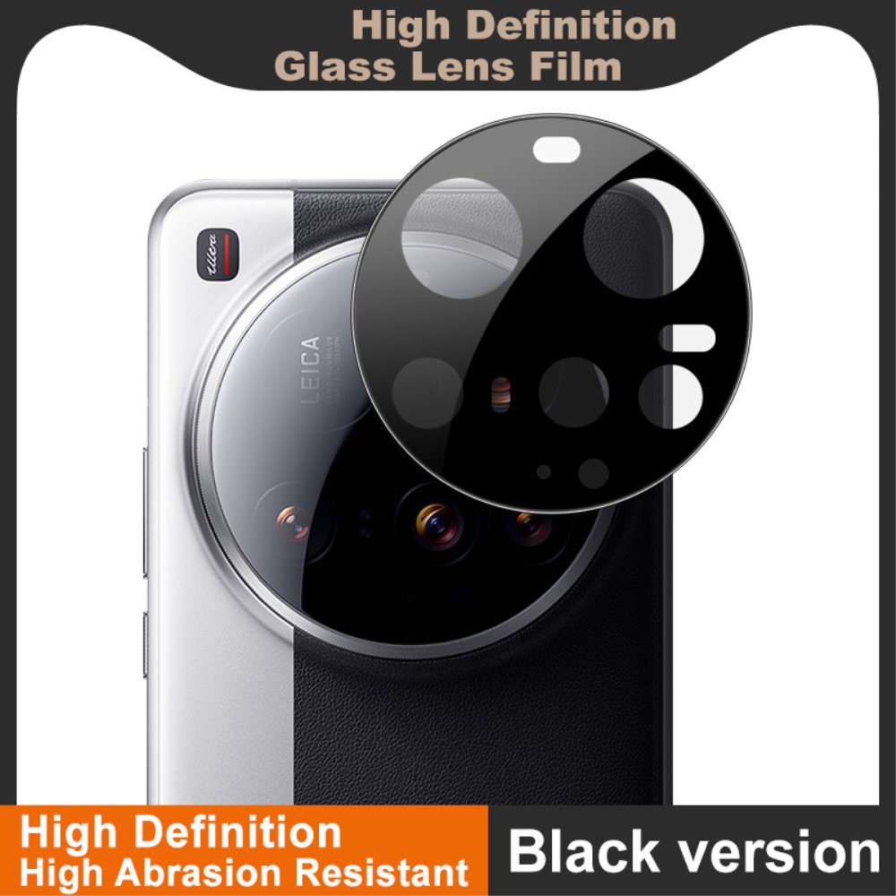 IMAK IMAK Xiaomi 15 Ultra Linsskydd Härdat Glas Svart