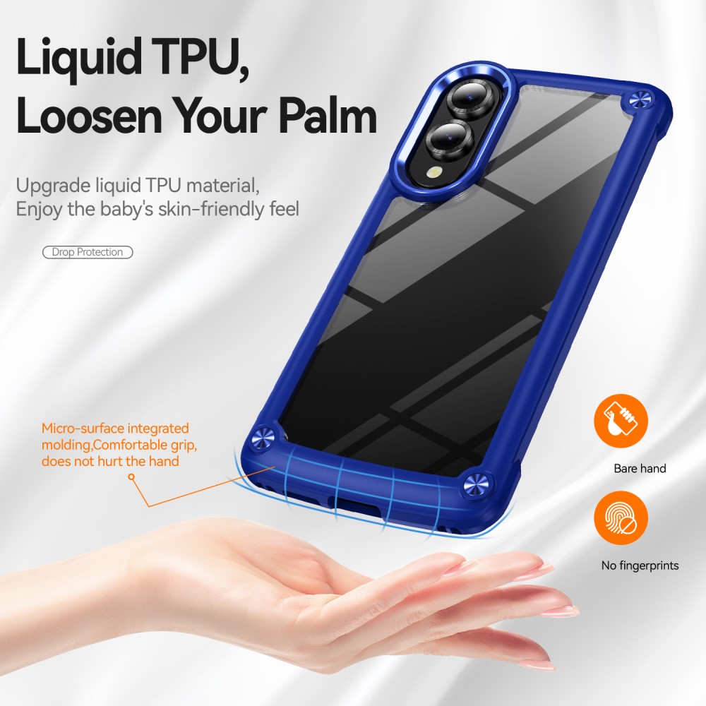  Samsung Galaxy S25 Edge Skal Xtreme Shockproof Hybrid Blå