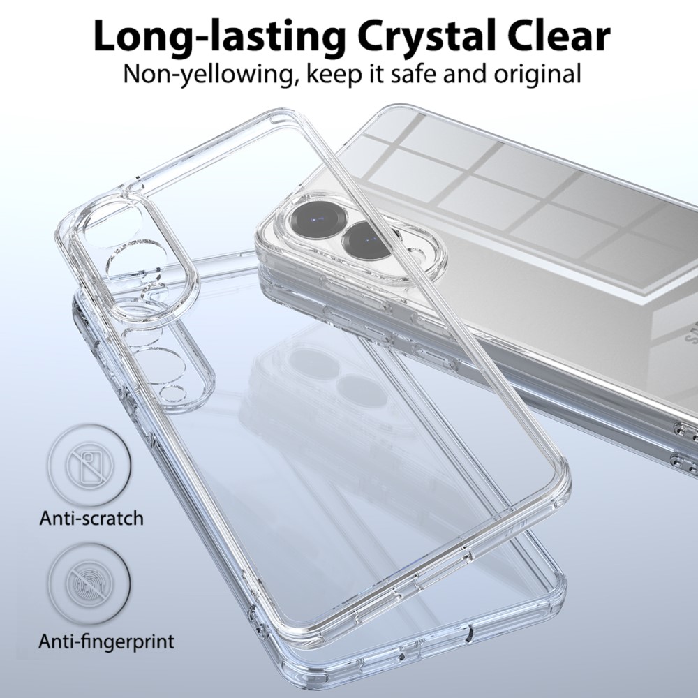  Samsung Galaxy S25 Edge Skal TPU / Akryl Transparent