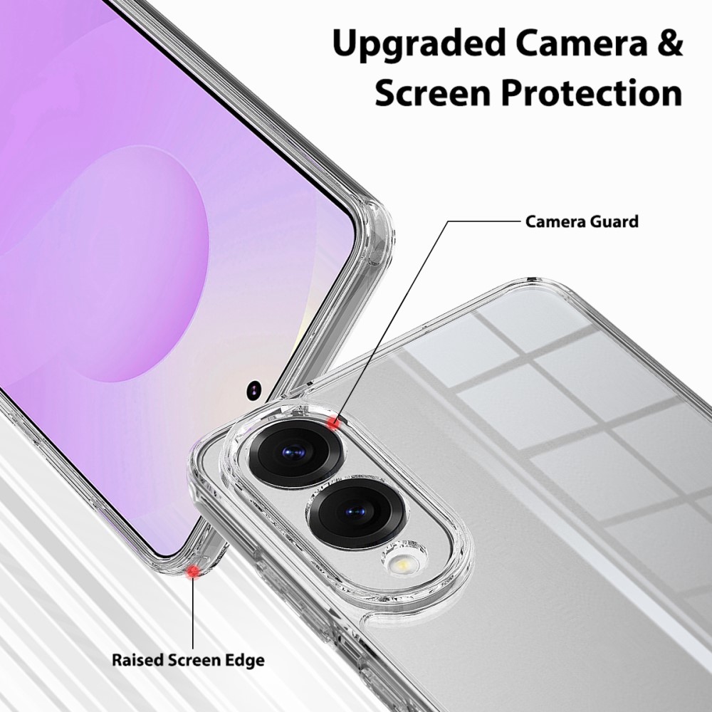  Samsung Galaxy S25 Edge Skal TPU / Akryl Transparent