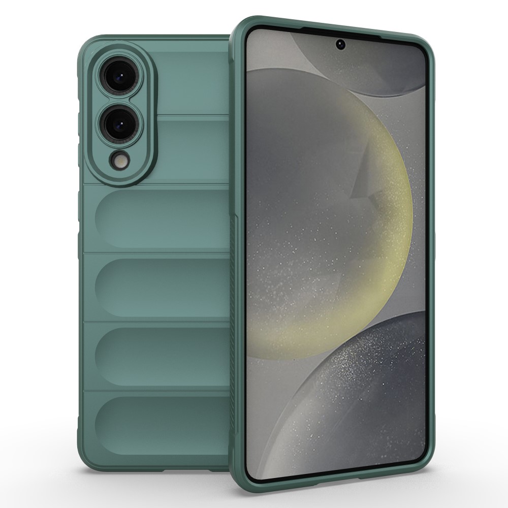  Samsung Galaxy S25 Edge Skal Magic Shield Grön