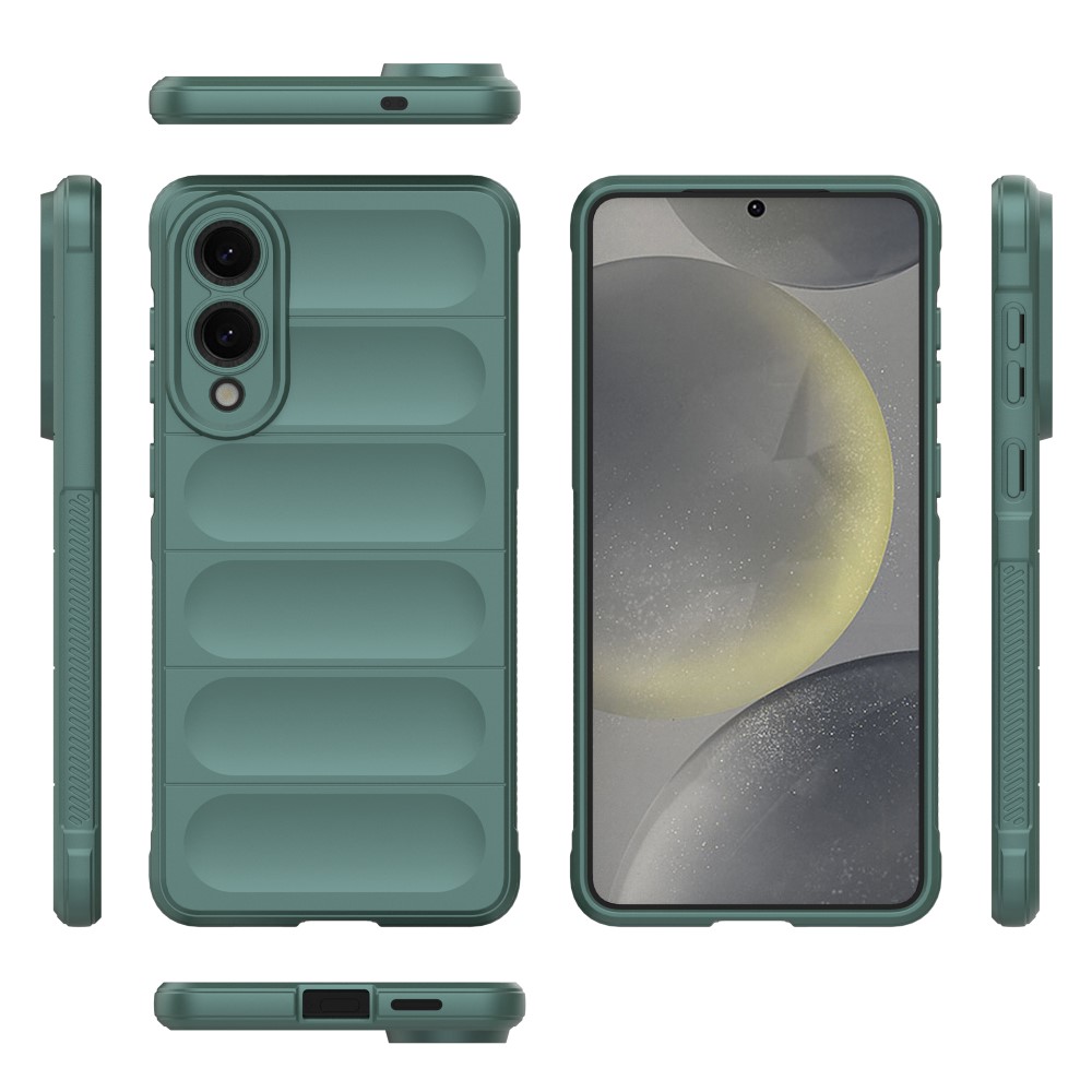 Samsung Galaxy S25 Edge Skal Magic Shield Grön
