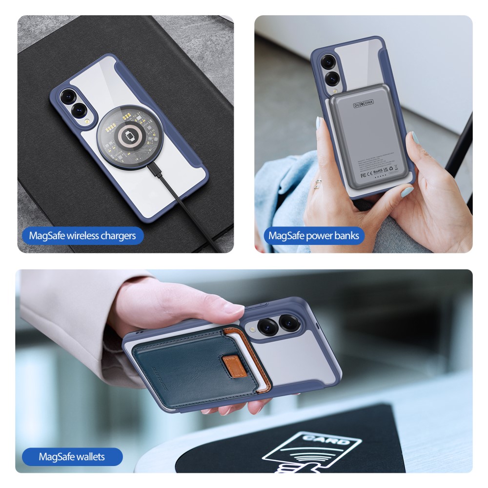 DUX DUCIS DUX DUCIS Galaxy S25 Edge Fodral MagSafe Skin X Pro Blå