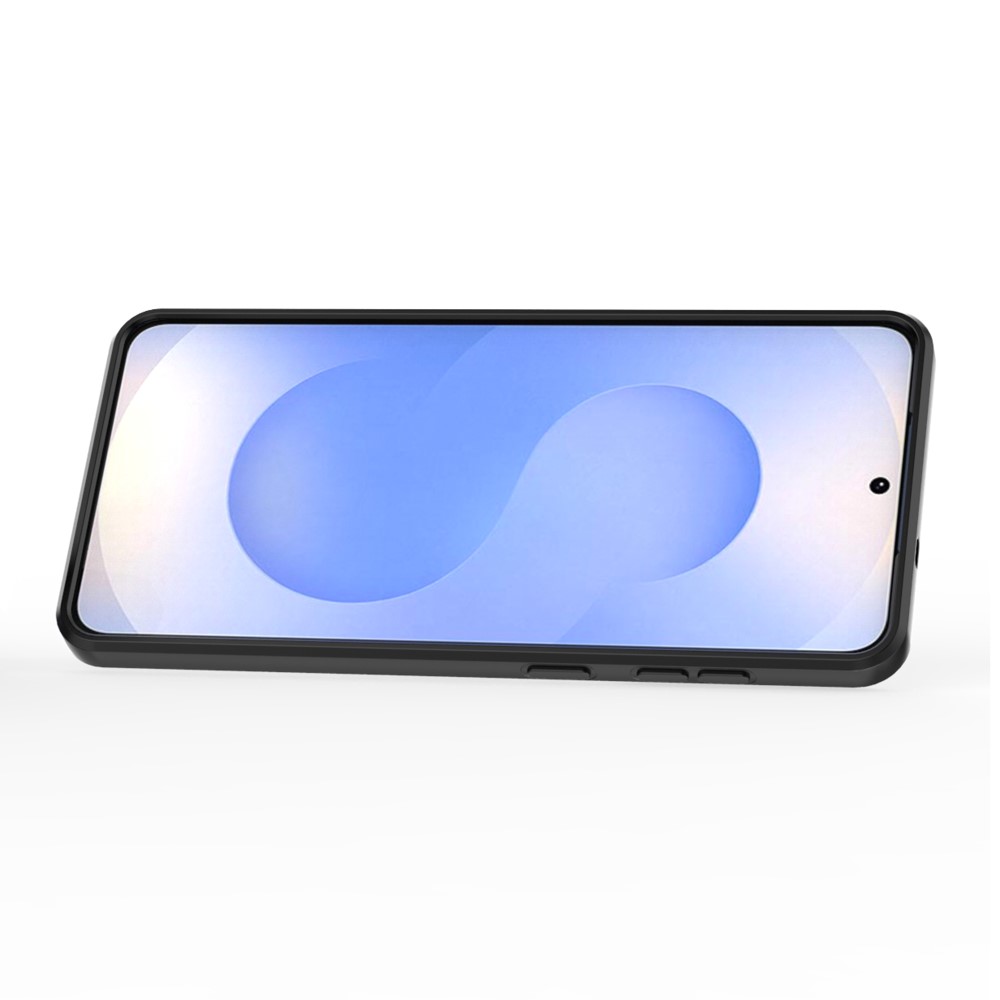  Samsung Galaxy S25 Edge Skal CamShield Ring Hybrid Blå