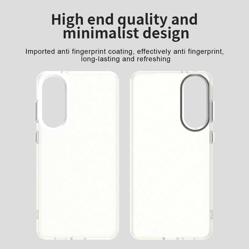  Samsung Galaxy S25 Edge Skal Slim Matt Vit