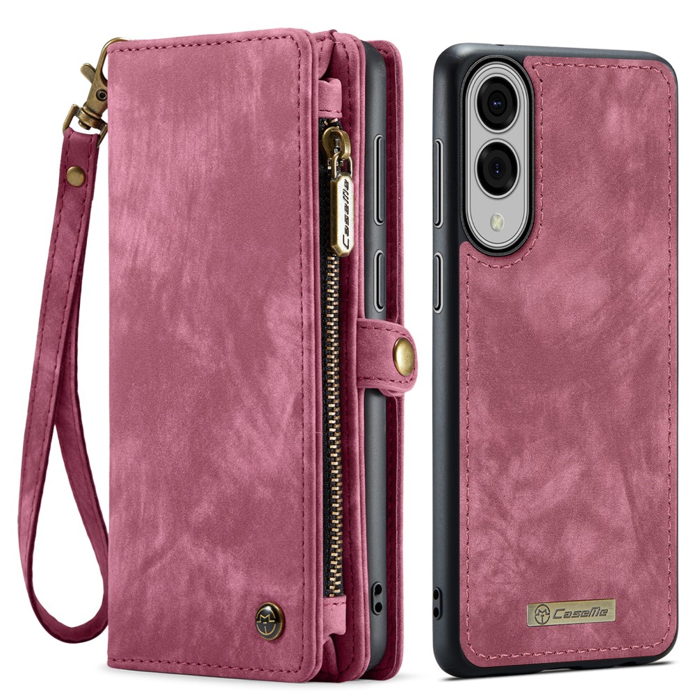 CASEME CASEME Samsung Galaxy S25 Edge Fodral Multifuntionell Röd